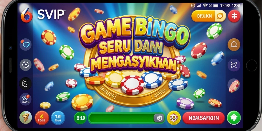 Tampilan gameplay Bingo yang menarik di 6SVIP.