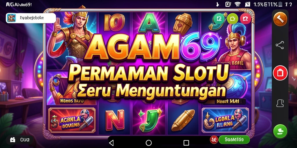 Tampilan gameplay seru dan mengasyikkan di AGAM69.