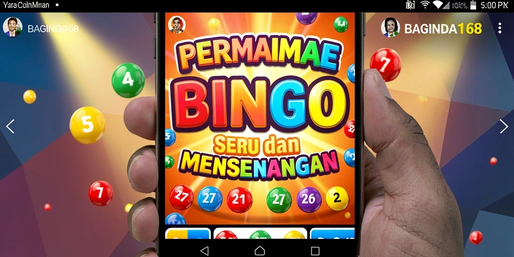 Tampilan menarik dari gameplay Bingo BAGINDA168.