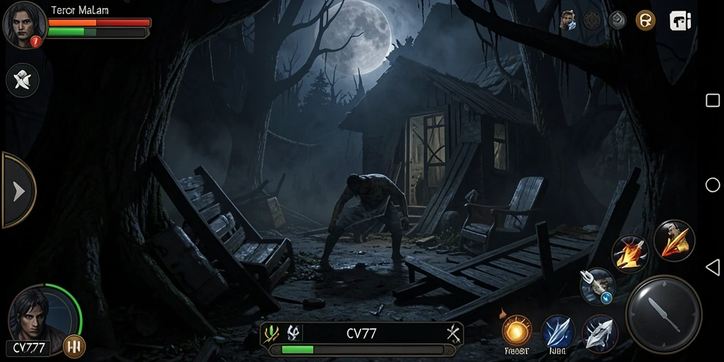 Tampilan menyeramkan dari gameplay CV777 yang penuh ketegangan.