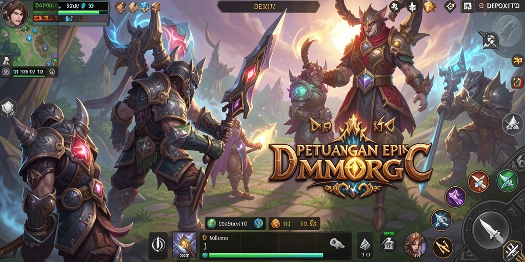 Gameplay seru dalam DEPOXITO dengan berbagai tantangan dan petualangan.