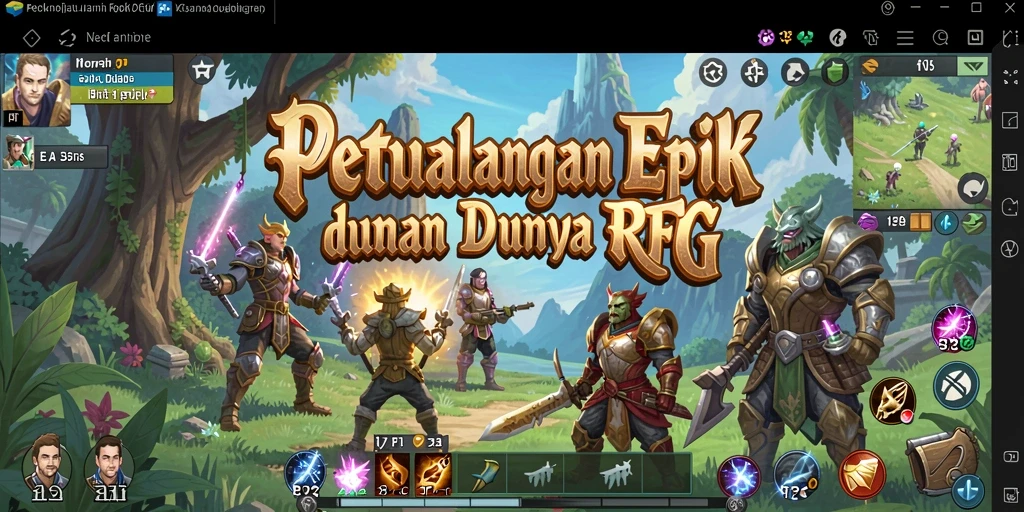 Gameplay F7F7 menampilkan pertempuran seru dan petualangan menarik.