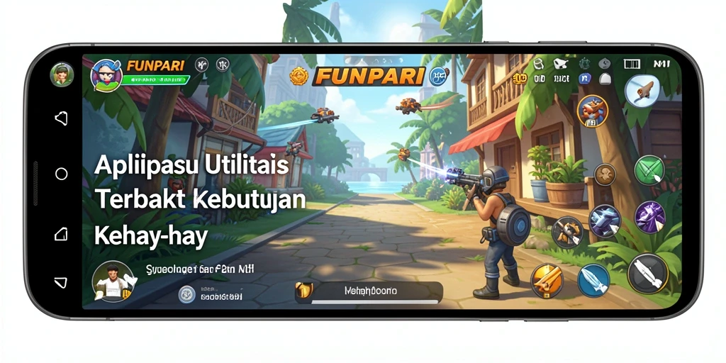 Screenshot utama FUNPARI menampilkan antarmuka pengguna yang intuitif dan fitur beragam.