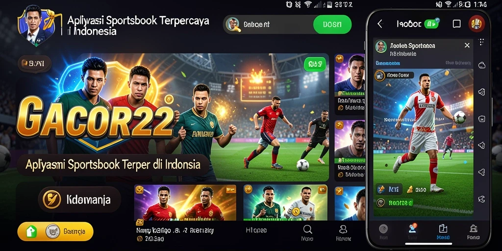 Screenshot GACOR22 menampilkan antarmuka taruhan olahraga yang menarik.