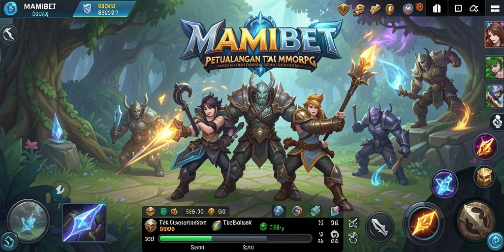Tangkapan layar gameplay MAMIBET yang menampilkan petualangan seru di dunia MMORPG.