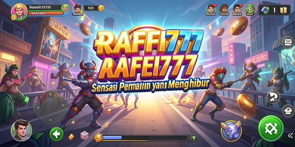 Tampilan gameplay mendebarkan di RAFFI777, tantangan seru menanti!