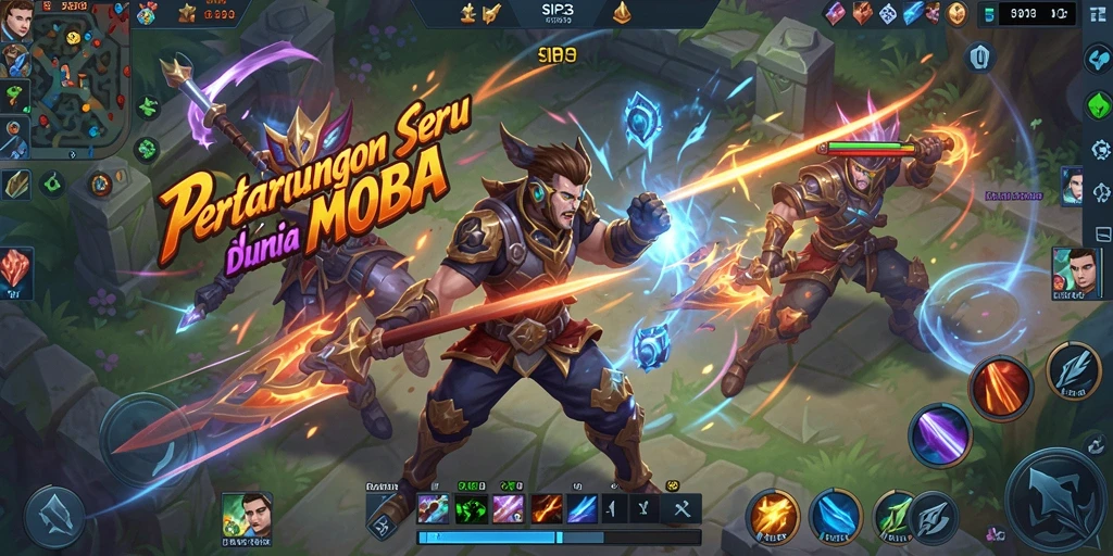 Screenshot menampilkan aksi seru pertarungan dalam SIP33.