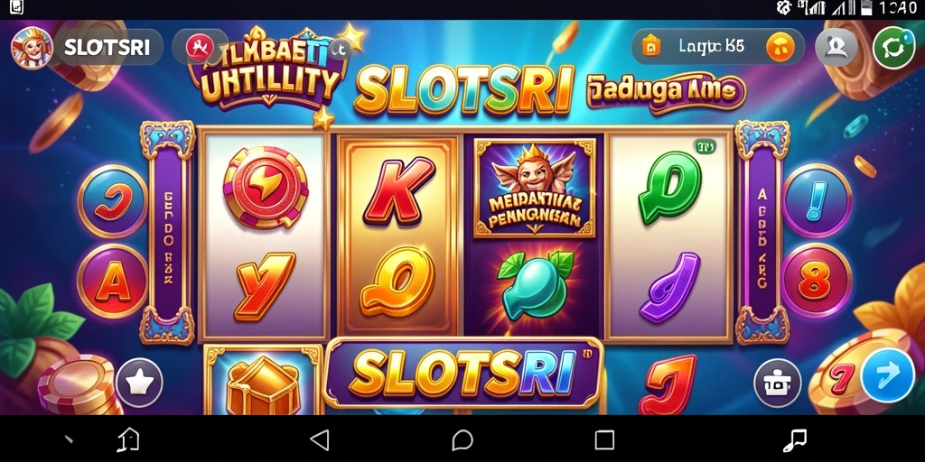 Tampilan aplikasi SLOTSRI yang menarik dan fungsional.