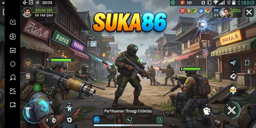 Tampilan gameplay <strong>SUKA86</strong> yang menyoroti taktik dan strategi.