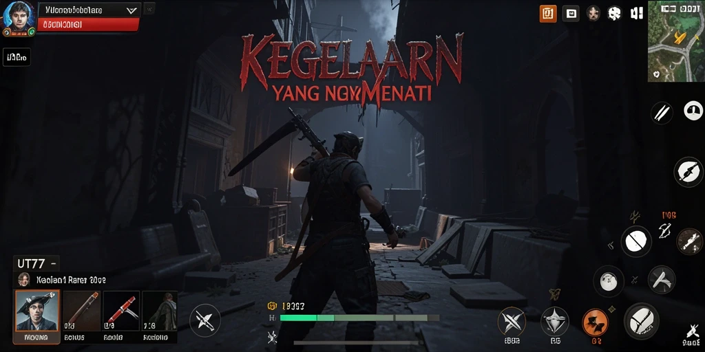 Tampilan gameplay UT77 yang menyeramkan dan menghantui.