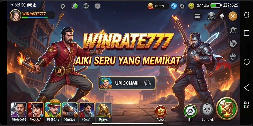 Gameplay seru dalam WINRATE777 dengan aksi mendebarkan.